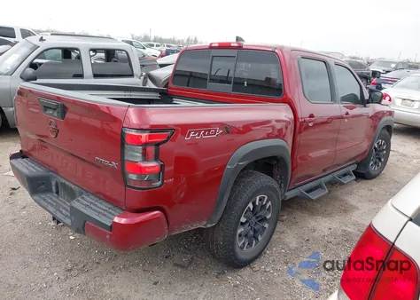 2022 Nissan Frontier Pro-X 4X2 z USA, uszkodzony, nr VIN 1N6ED1EJ8NN672400